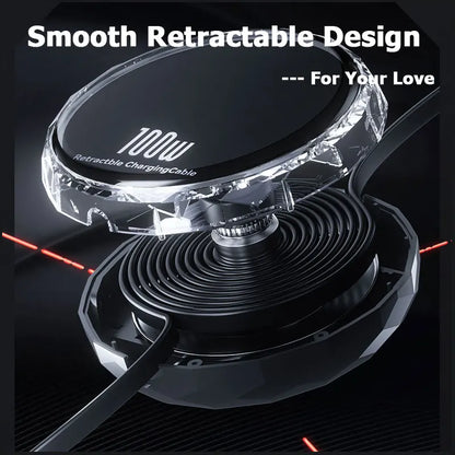 Καλώδιο Ταξιδιού 3-in-1 – Ταχεία Φόρτιση 100W